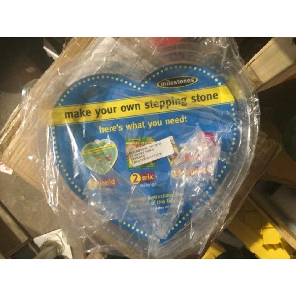 Milestone Heart 12" Mold Plastic